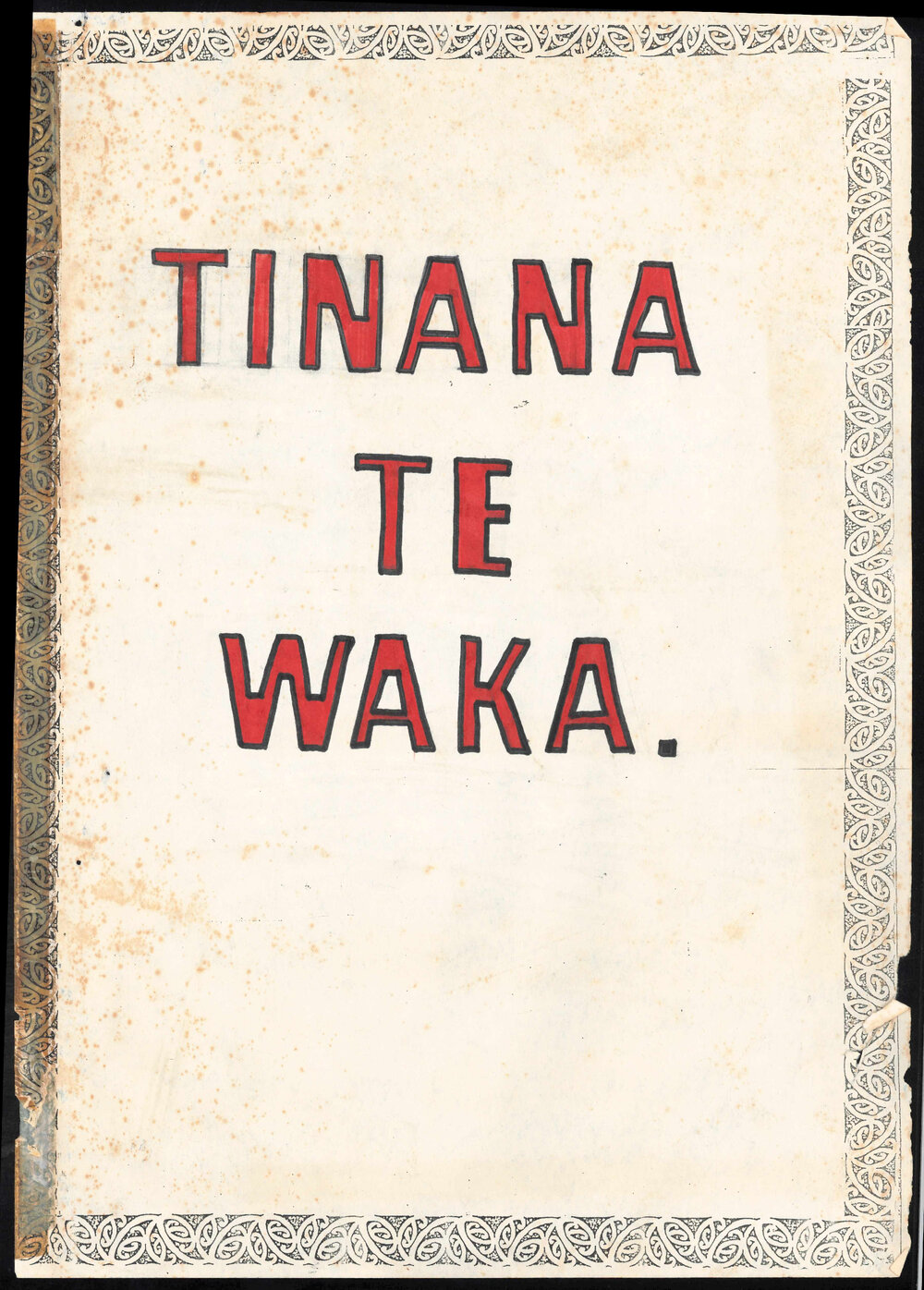 Tinana Te Waka